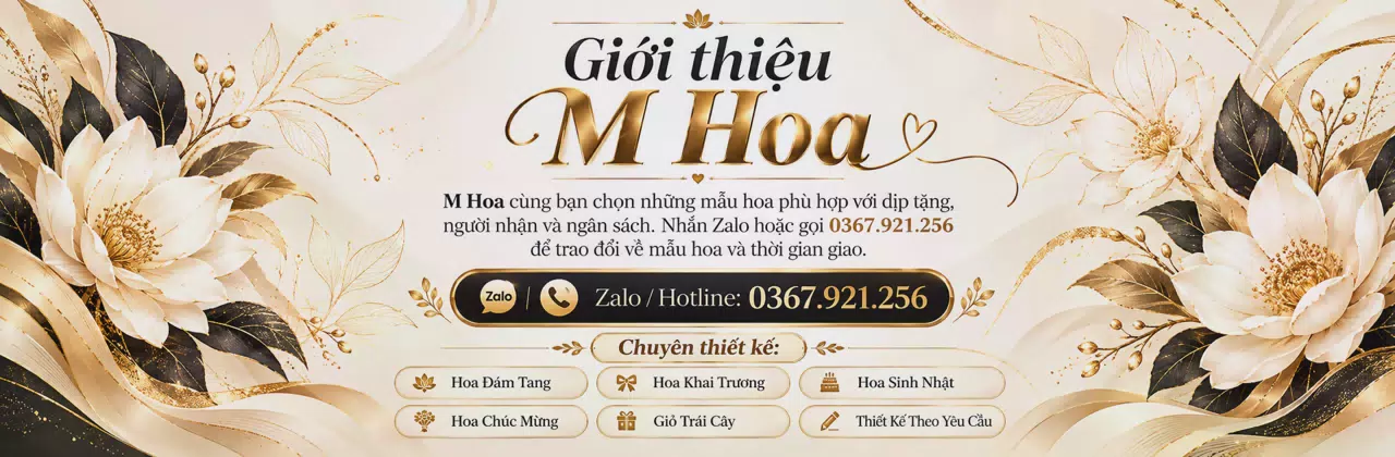 Ảnh bìa Shop hoa tươi Xã Tạ An Khương Cà Mau - Thêm sắc hoa cho ngày vui